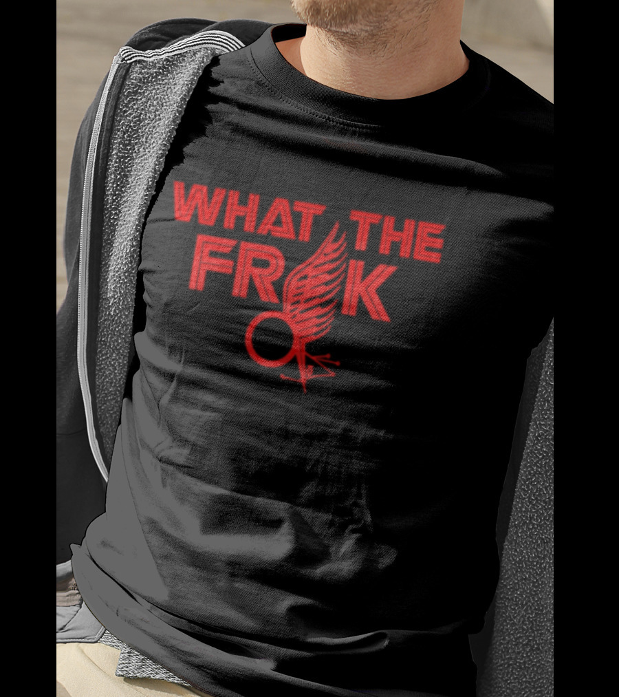 What The Frk Winged Ring Symbol CLE T-Shirt