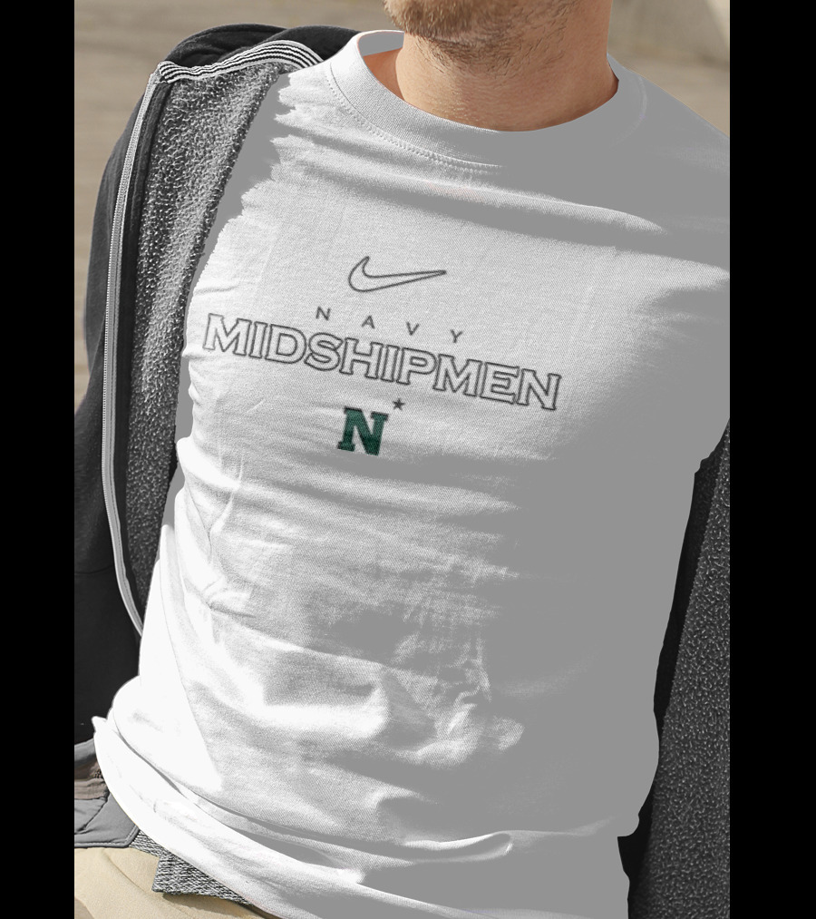 Navy Midshipmen Nike St Patricks Day Lucky N T-Shirt