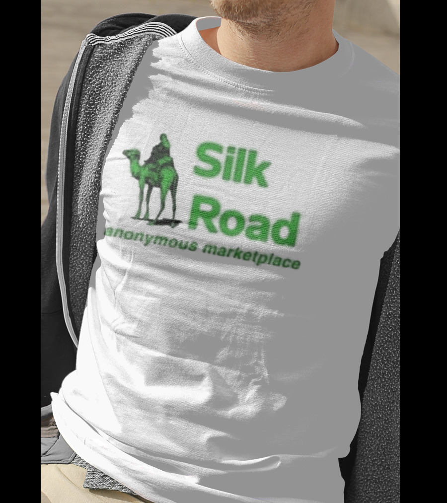 Silk Road Anonymous Marketplace Ross Ulbricht Camel T-Shirt