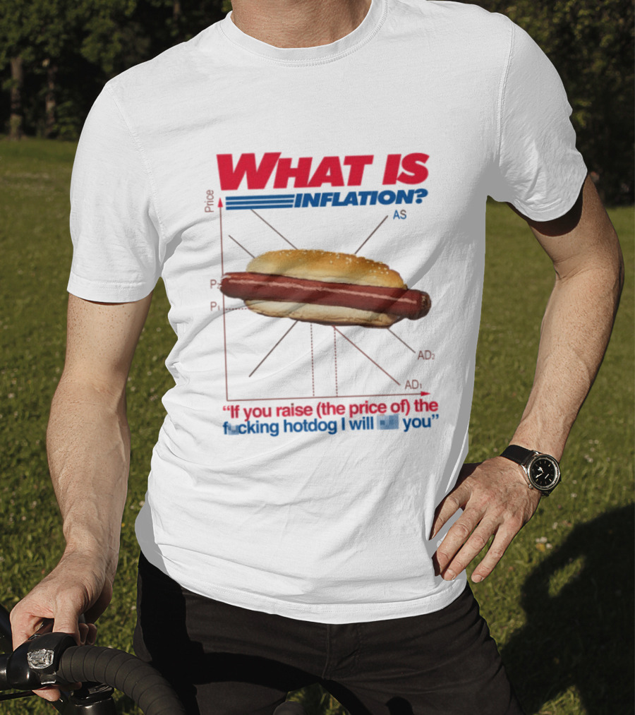 What Is Inflation If You Raise The Price Of The Hotdog T-Shirt