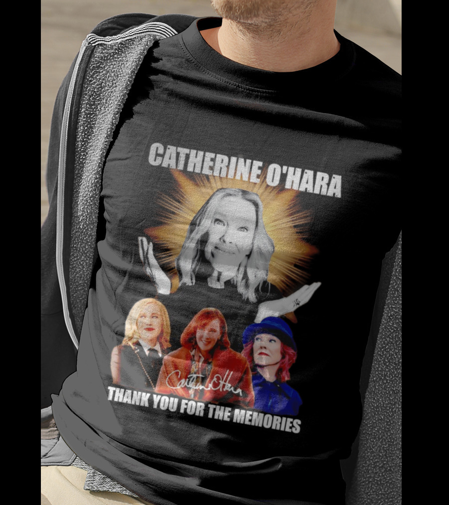 Catherine O'Hara Thank You For The Memories Iconic Roles Signature T-Shirt