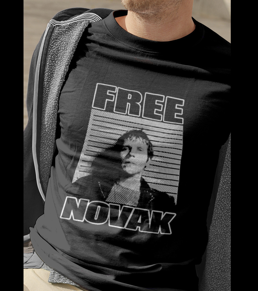 Free Novak Tennis Star Fan Support T-Shirt