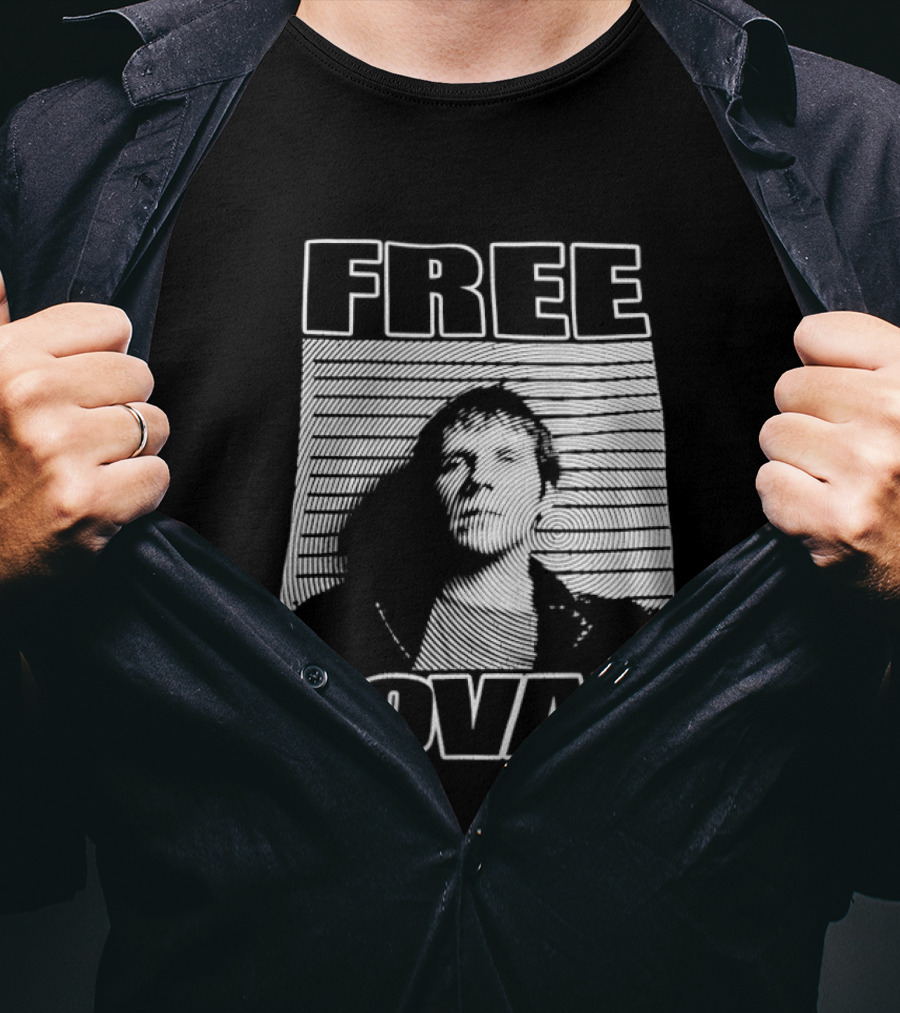 Free Novak Tennis Star Fan Support T-Shirt