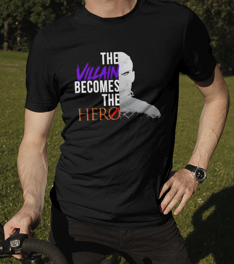The Villain Becomes The Hero Manga Inspired Transformation T-Shirt