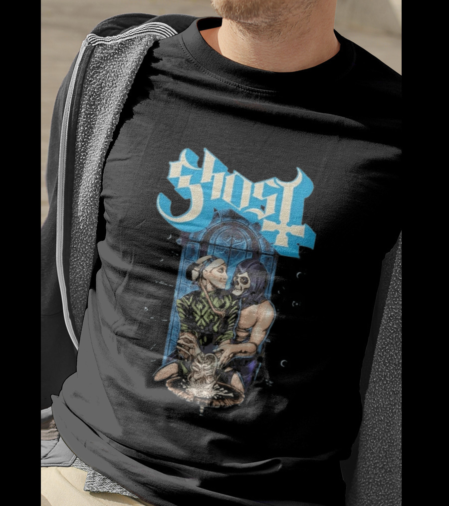 Ghost Skeleton Valentine Papa Nihil Sister Imperator Unchained Melody January 30 2026 T-Shirt
