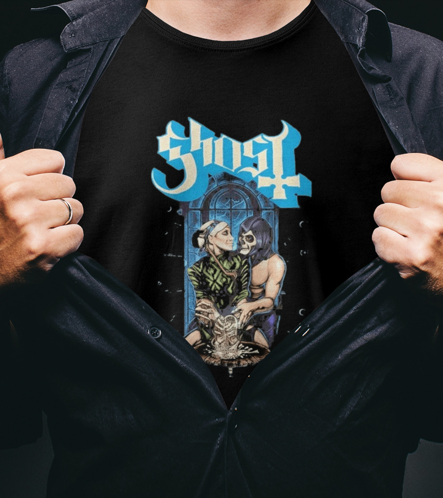 Ghost Skeleton Valentine Papa Nihil Sister Imperator Unchained Melody January 30 2026 T-Shirt