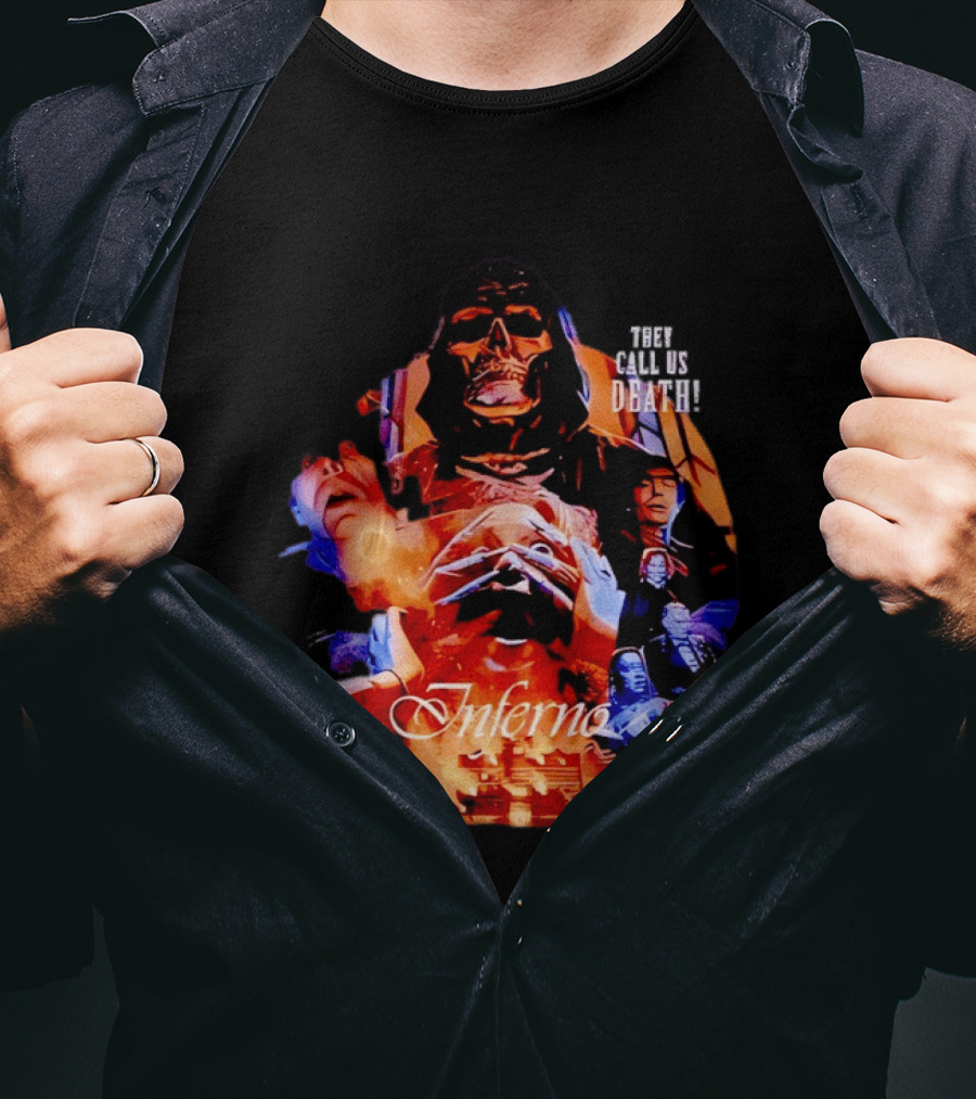 Inferno Dario Argento Film With Death T-Shirt