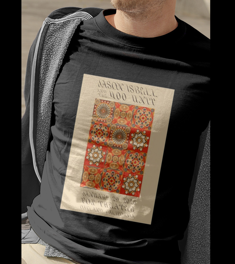 Jason Isbell And The 400 Unit January 29 2026 Fox Theater Oakland California T-Shirt