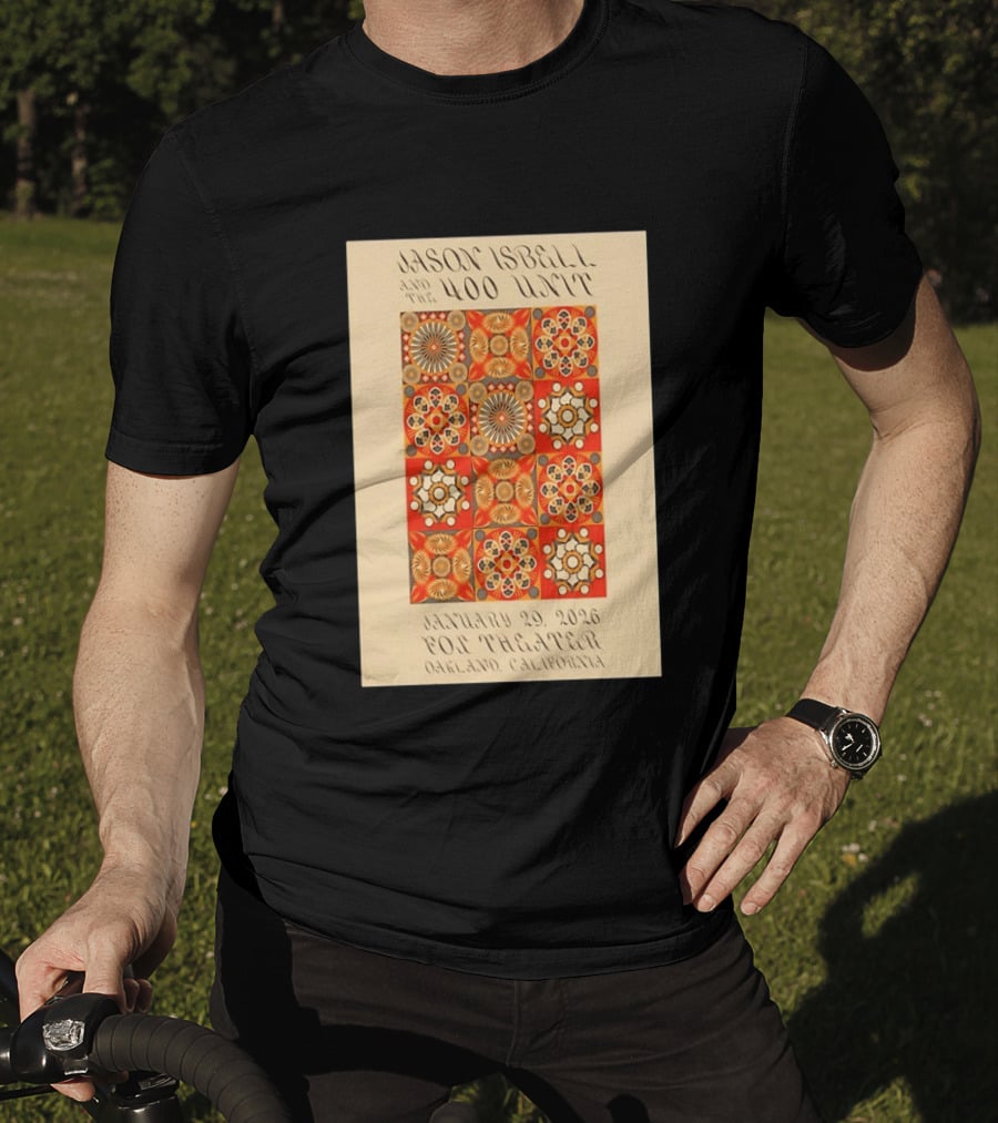 Jason Isbell And The 400 Unit January 29 2026 Fox Theater Oakland California T-Shirt