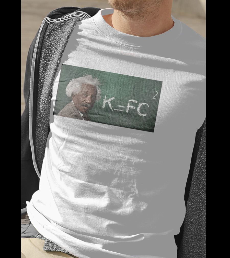 Albert Einstein K FC2 Chalkboard Equation T-Shirt