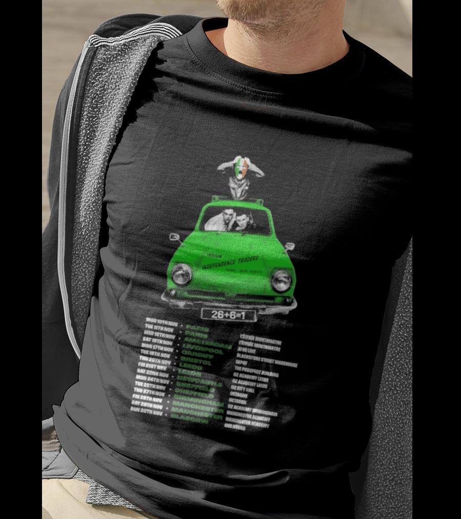 Kneecap Irish Independence Traders Tour 2026 Belfast Dublin Cork Galway Londonderry 26+6=1 T-Shirt