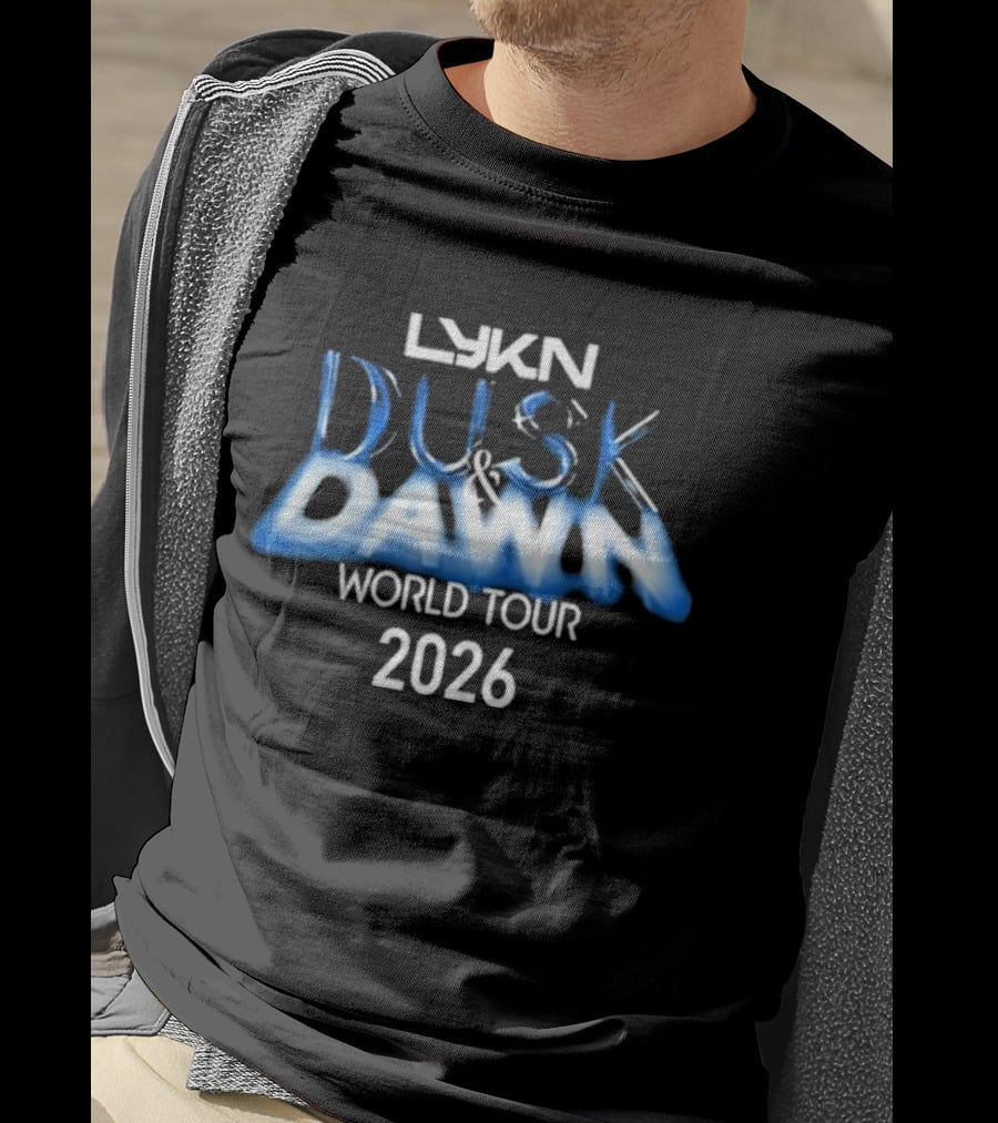 LYKN Dusk Dawn World Tour 2026 Collection T-Shirt