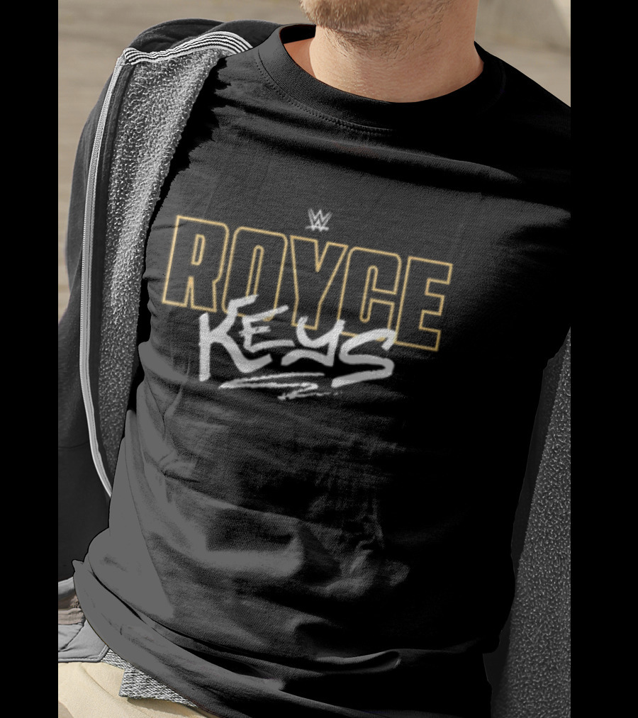 Royce Keys WWE Crown Branding T-Shirt