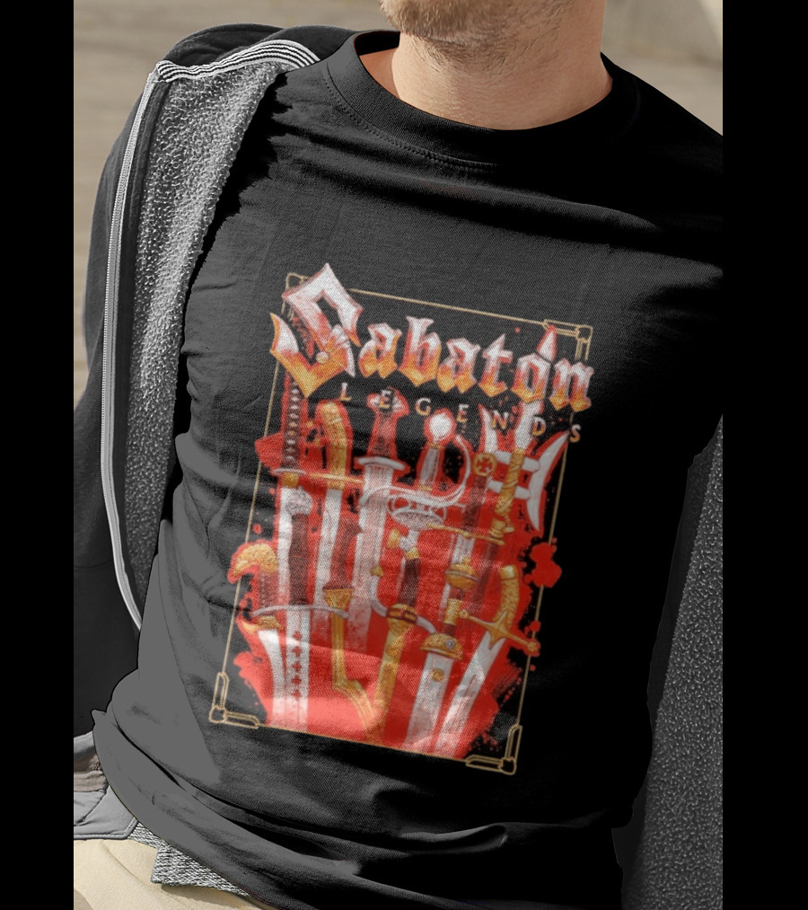 Sabaton Legends The Legendary Swords Collection T-Shirt