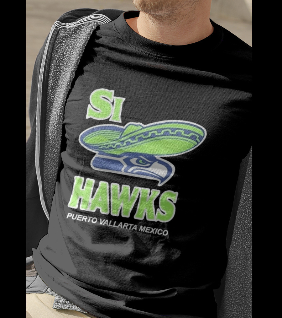 Si Hawks El Verdes De Nuevo T-Shirt