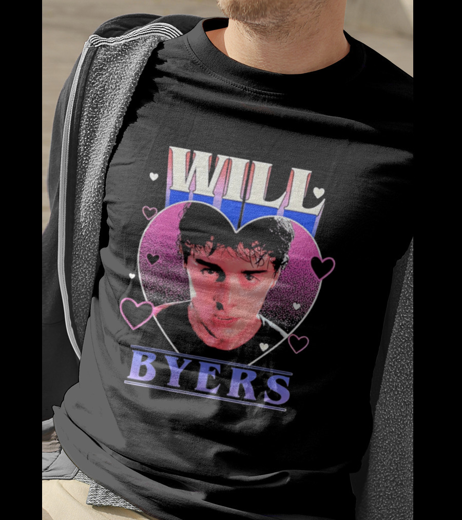 Stranger Things Valentine's Day Will Byers Will You Be Mine Heart T-Shirt