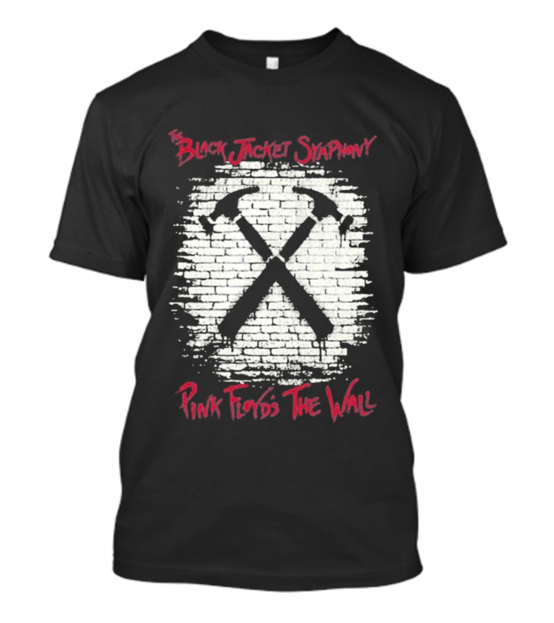 The Black Jacket Symphony Pink Floyd The Wall 2026 Tour T-Shirt