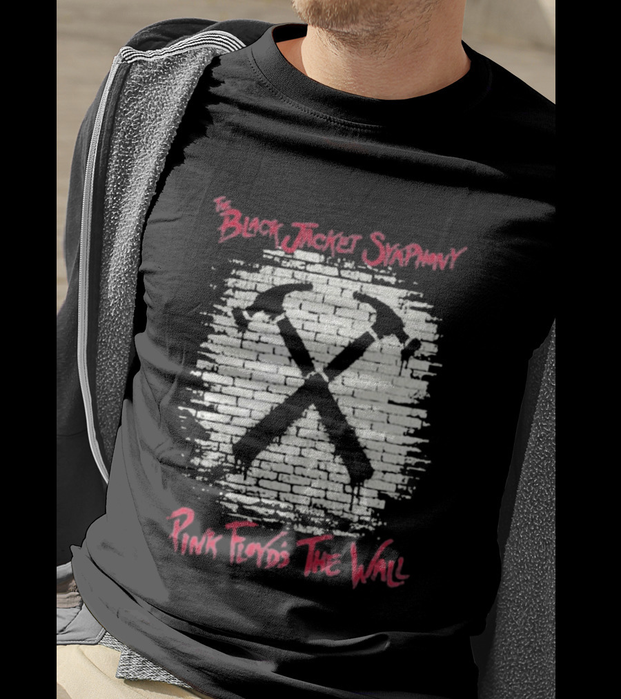 The Black Jacket Symphony Pink Floyd The Wall 2026 Tour T-Shirt