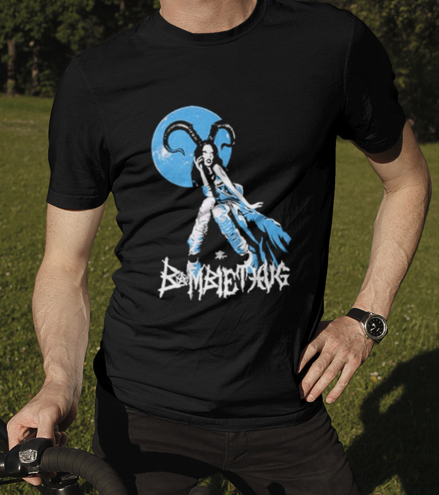 Bambie Thug Crown The Witch Tour 2024 Dates Ethereal Blue Warrior T-Shirt