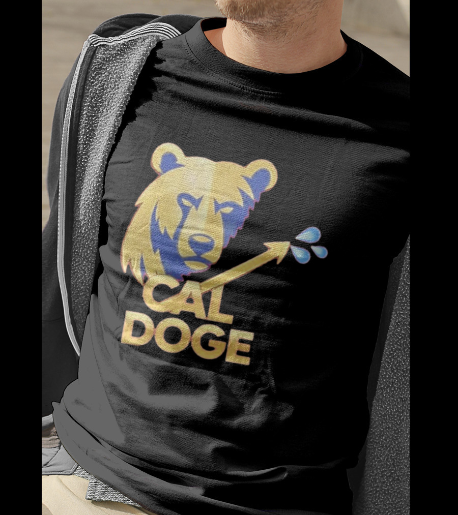 CAL DOGE California Bear Arrow Splash T-Shirt