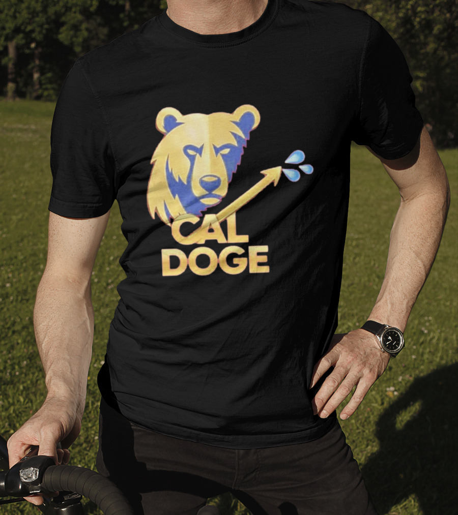 CAL DOGE California Bear Arrow Splash T-Shirt
