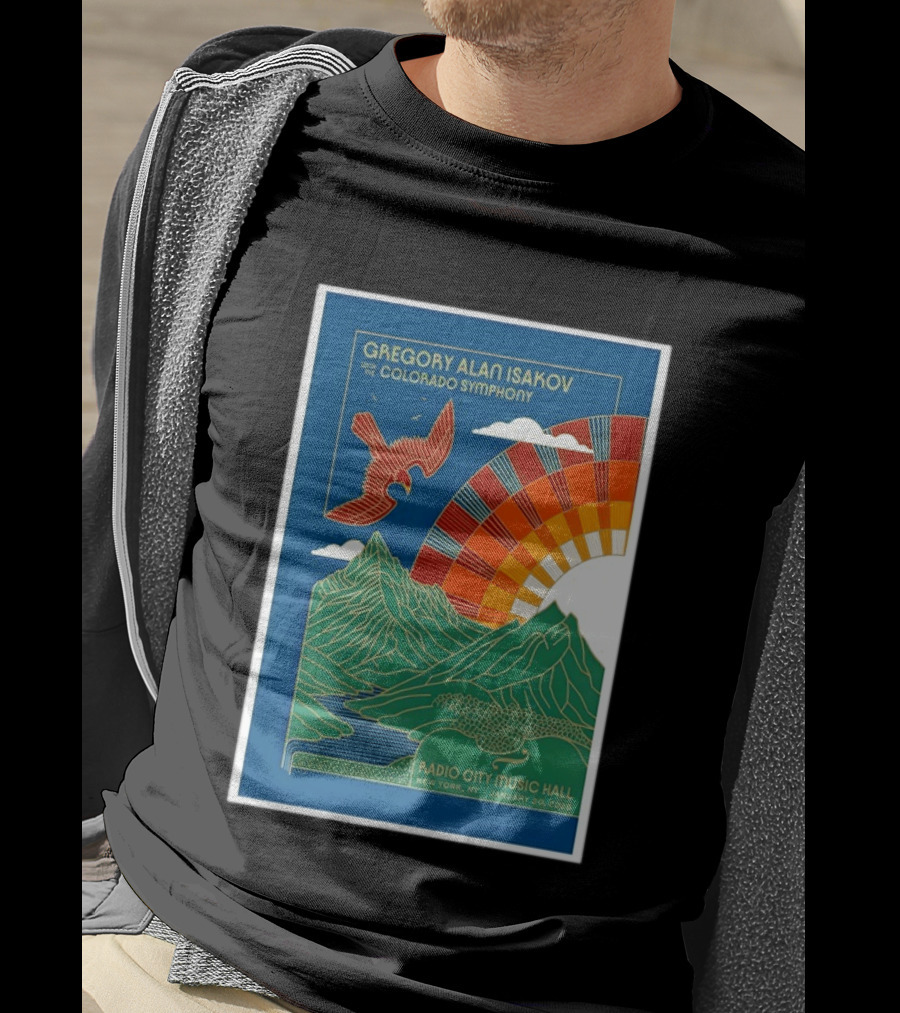 Gregory Alan Isakov With The Colorado Symphony New York Radio City Music Hall January 30 2026 T-Shirt
