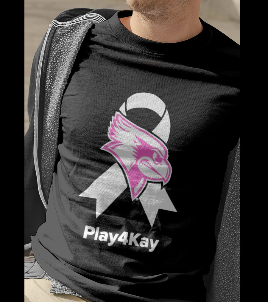 Illinois State Redbirds Play4Kay Pink Ribbon Awareness T-Shirt
