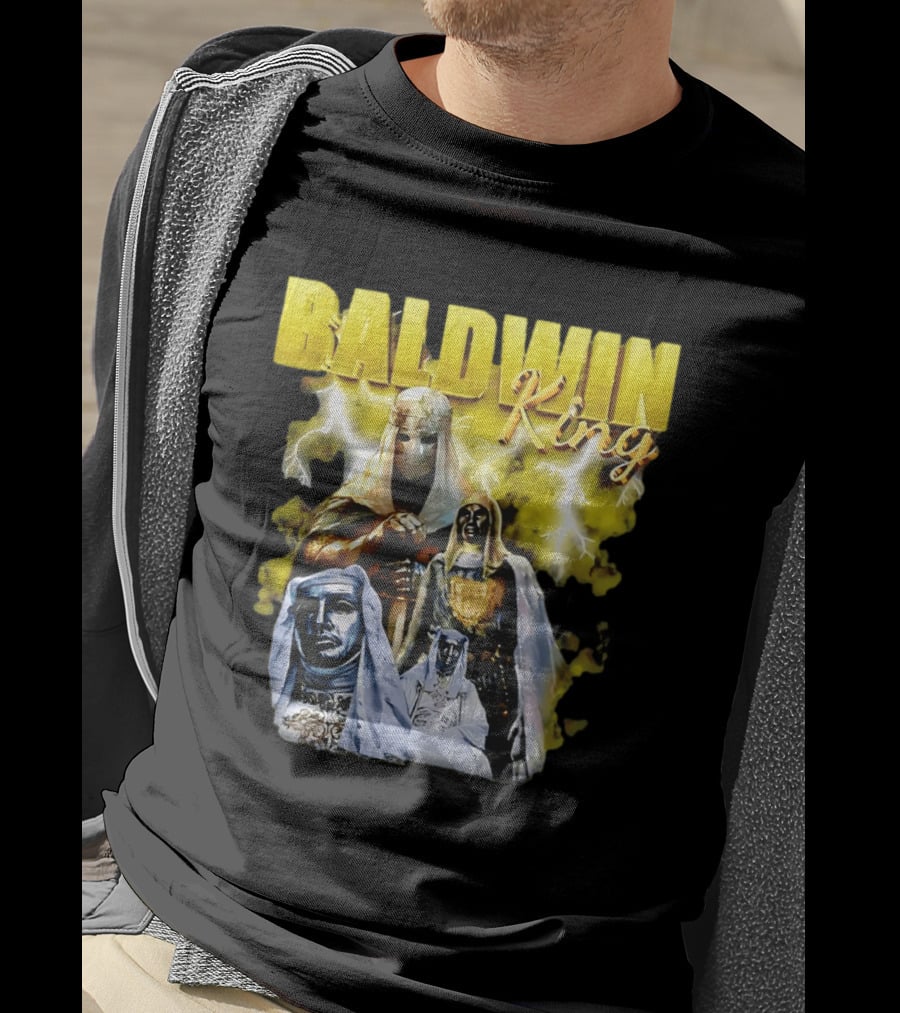 Baldwin King Medieval Knights Epic Heroic Adventure T-Shirt