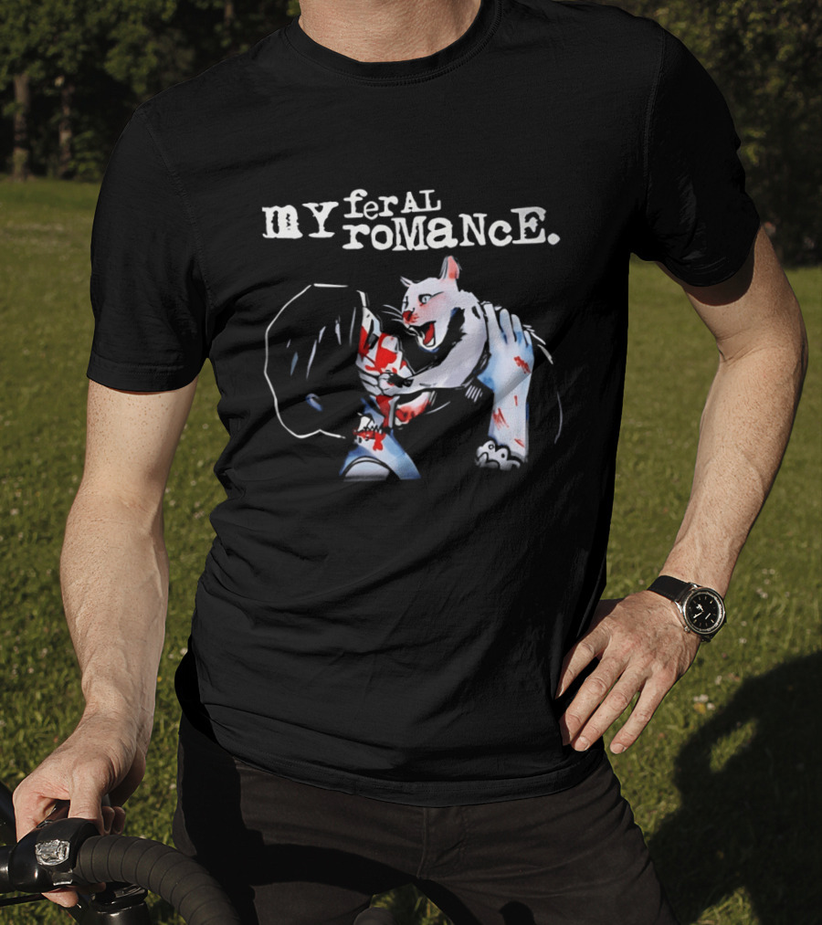 My Feral Romance Bear And Tiger Confrontation T-Shirt