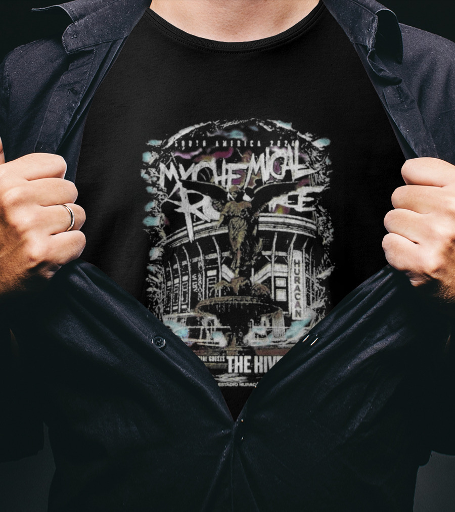 My Chemical Romance Feb 1 2026 Estadio Huracan Argentina Mexican T-Shirt
