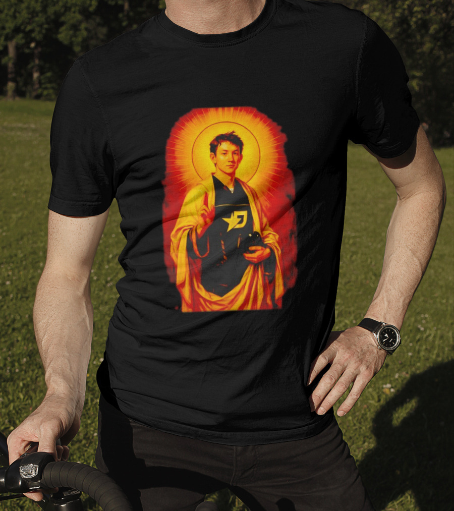 Saint Max Verstappen F1 Racing Iconic Imagery With Halo And Driver T-Shirt