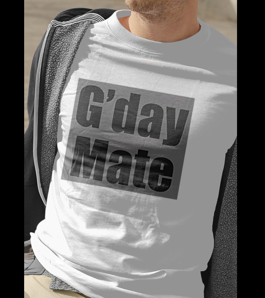 G'day Mate Anaconda Phrase Australian Greeting T-Shirt