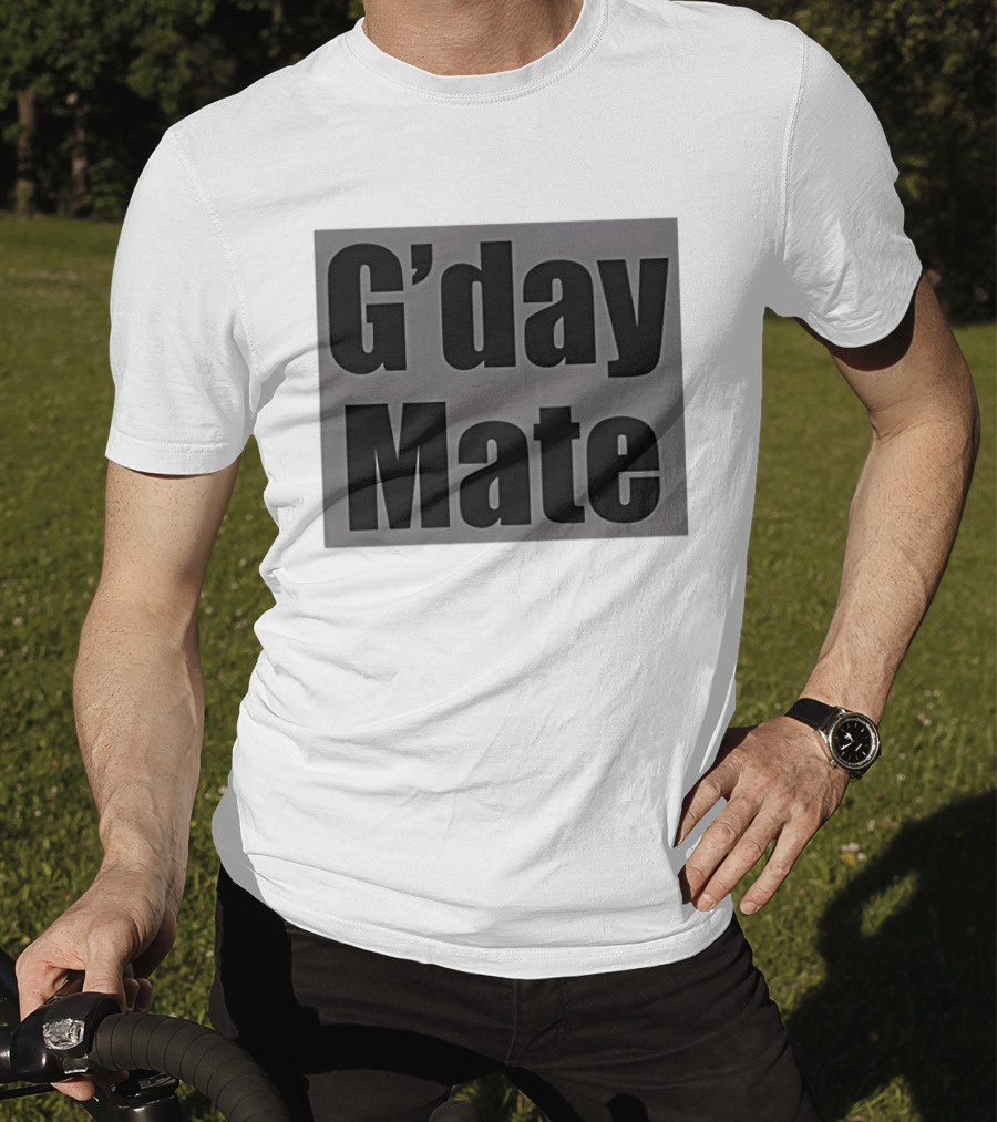 G'day Mate Anaconda Phrase Australian Greeting T-Shirt