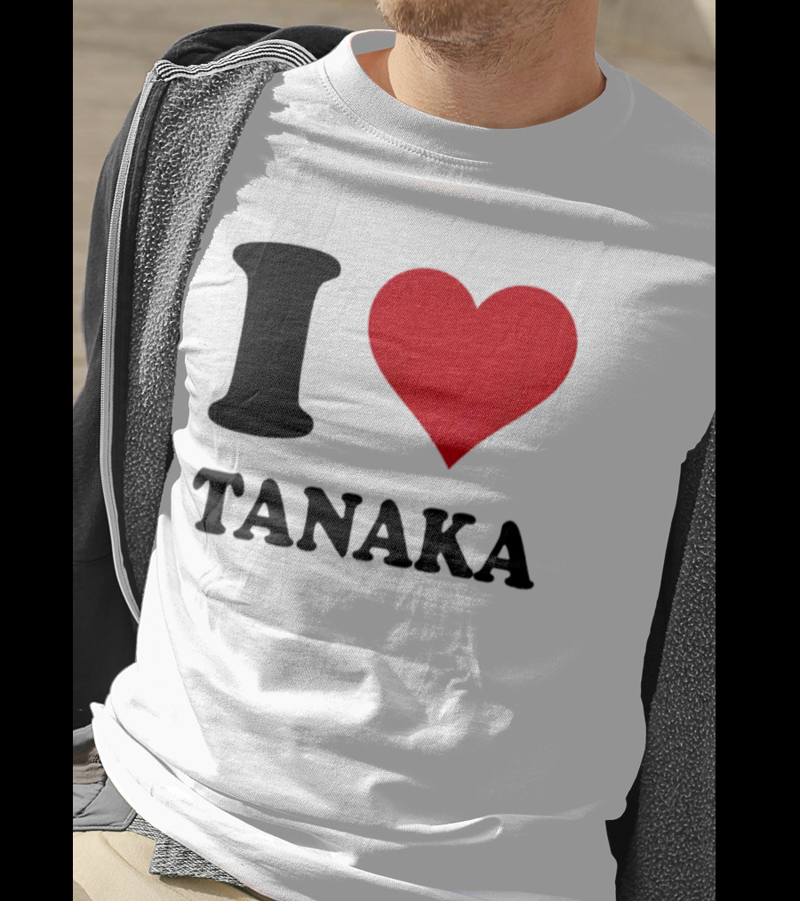 I Love Tanaka Ao Tanaka Leeds United FC T-Shirt
