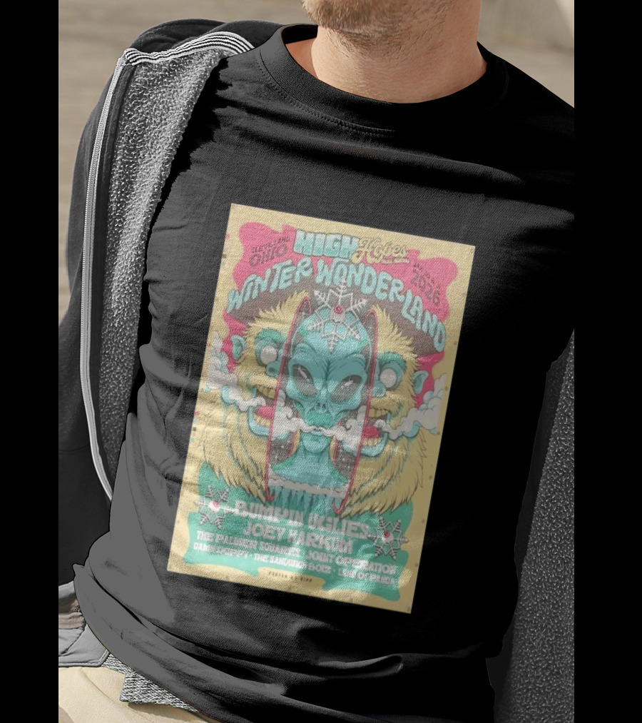 Cleveland Ohio High Hopes Winter Wonderland 2026 Bumpin Uglies Joey Harkum The Palmer Squares Joint Operation January 31 T-Shirt