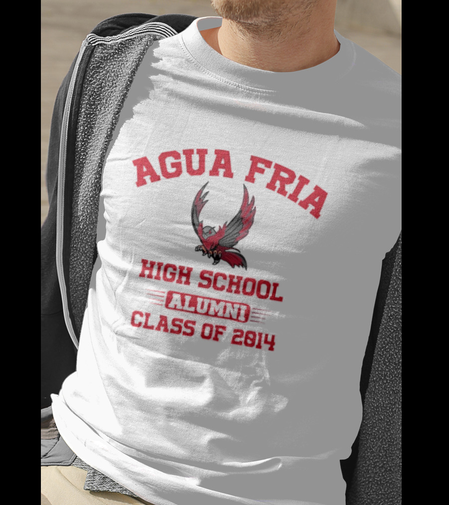 Agua Fria High School Alumni Class Of 2014 Falcon T-Shirt