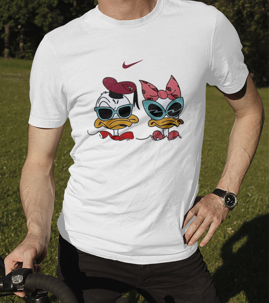 Arizona Cardinals Donald Daisy Duck Nike Collaboration T-Shirt