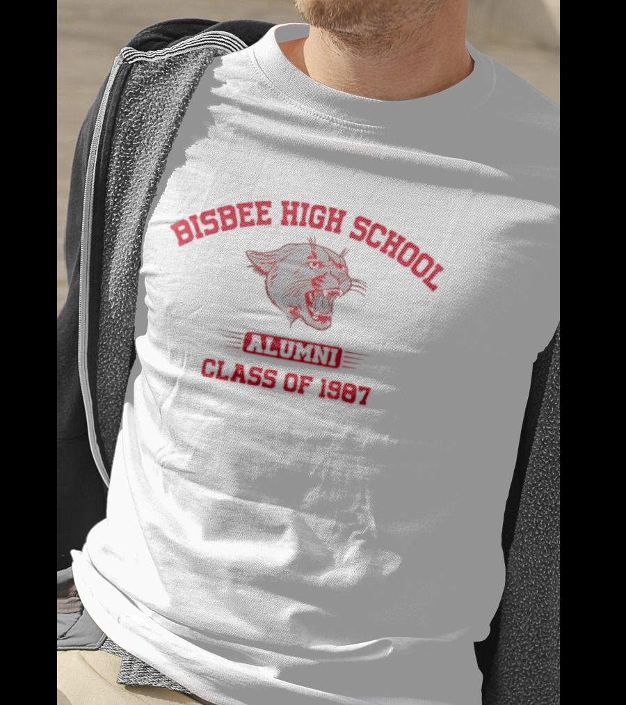 Bisbee High School Alumni Class Of 1987 Cougar T-Shirt