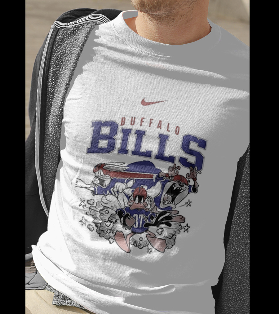 Buffalo Bills Looney Tunes Nike Collaboration T-Shirt