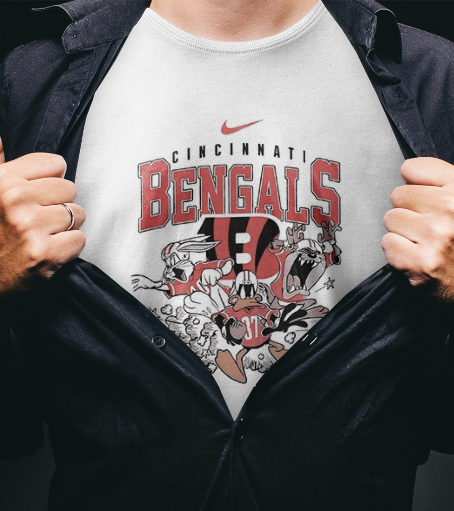 Cincinnati Bengals Looney Tunes Nike Collaboration T-Shirt