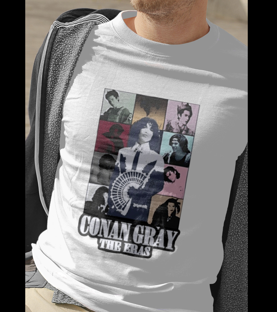 Conan Gray The Eras Tour Vintage Pop Collage T-Shirt