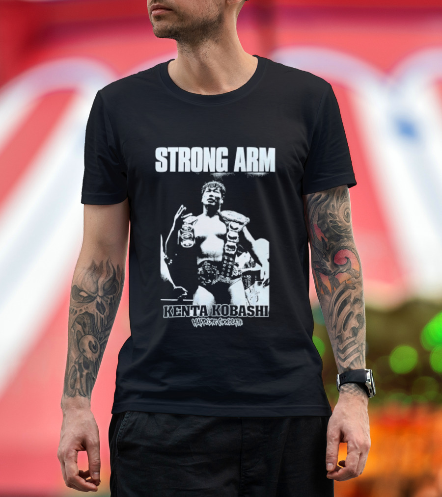 Kenta Kobashi Strong Arm Wrestling Legend T-Shirt