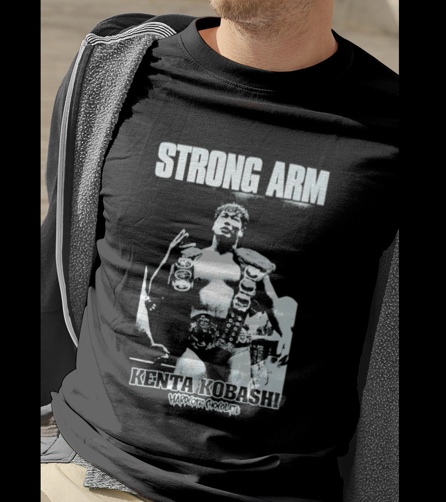 Kenta Kobashi Strong Arm Wrestling Legend T-Shirt