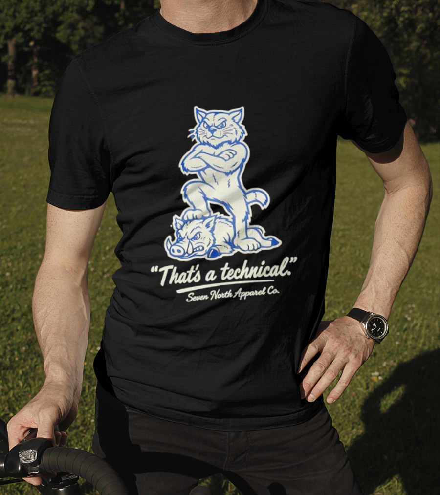Kentucky Wildcats That's A Technical Seven North Co T-Shirt