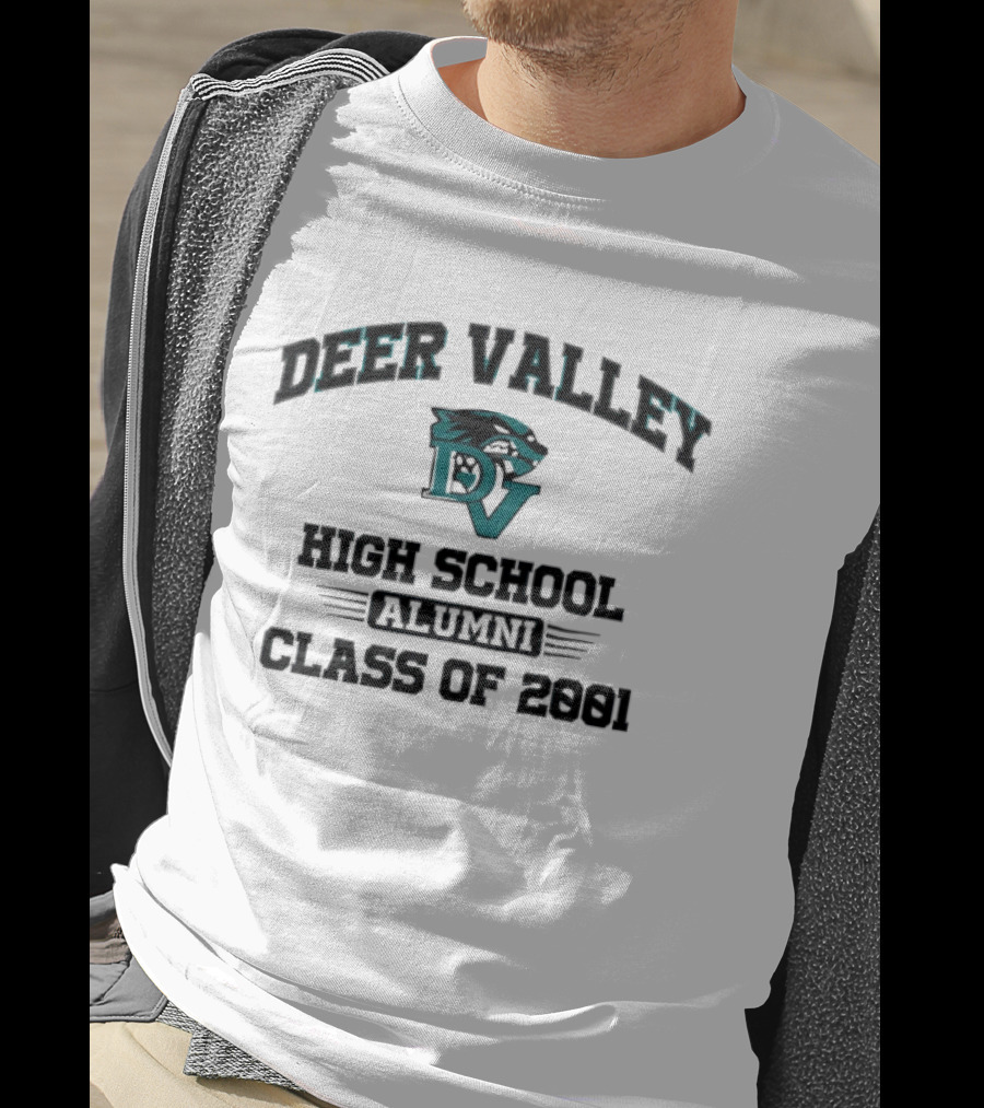 Deer Valley High School Alumni DV Class Of 2001 T-Shirt
