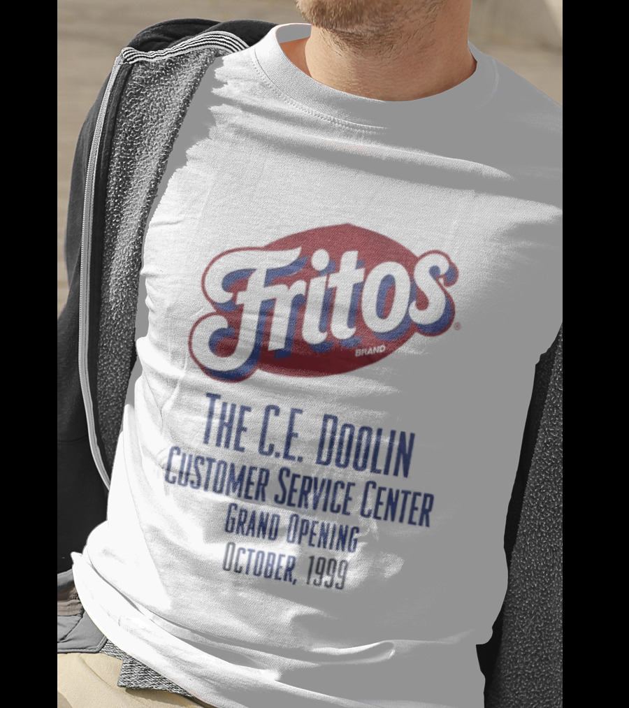 Fritos C.E. Doolin Customer Service Center Grand Opening October 1999 T-Shirt