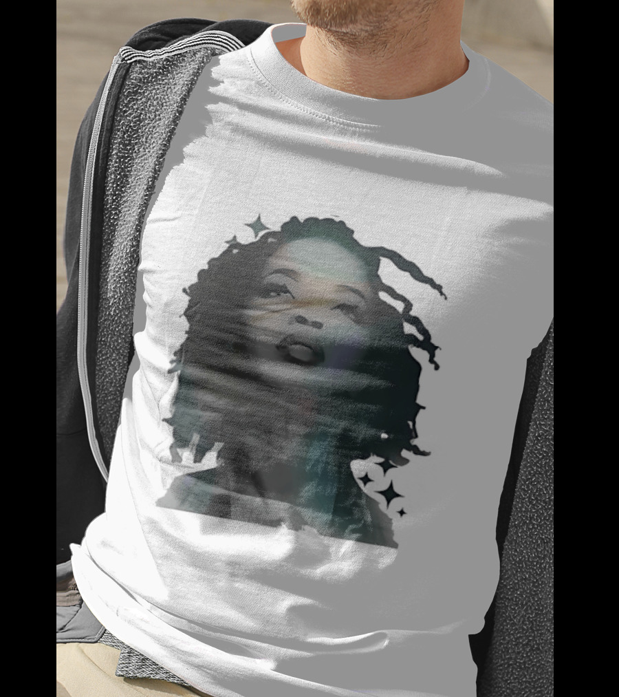 Lauryn Hill Watercolor Style Dreadlocks T-Shirt