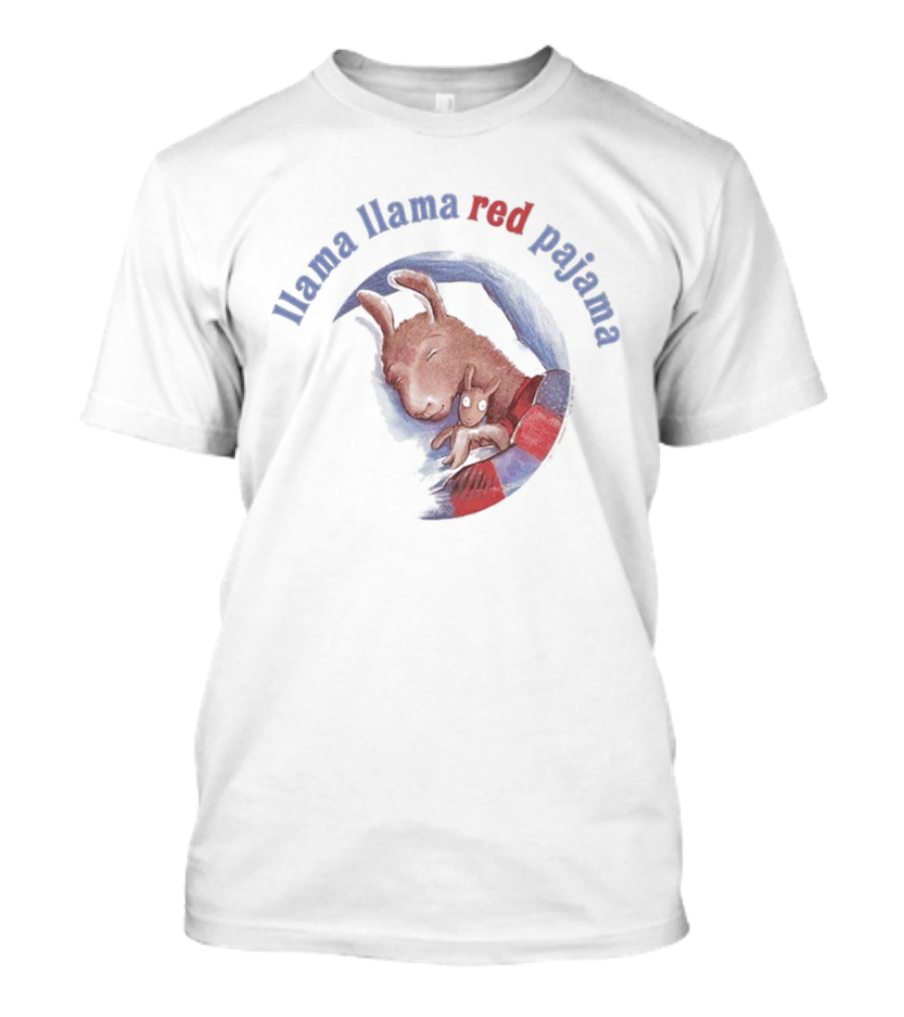 Llama Llama Red Pajama Classic Kids' Book Illustration Matching Bedtime Pajamas T-Shirt