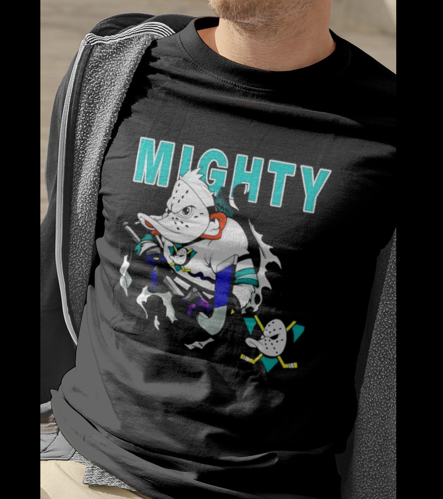 Anaheim Ducks Mighty Hockey Iconic Team T-Shirt