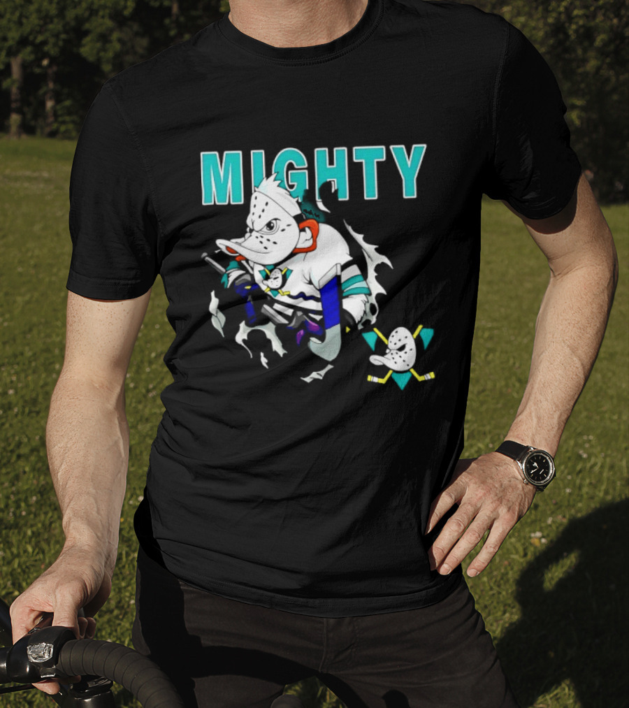 Anaheim Ducks Mighty Hockey Iconic Team T-Shirt